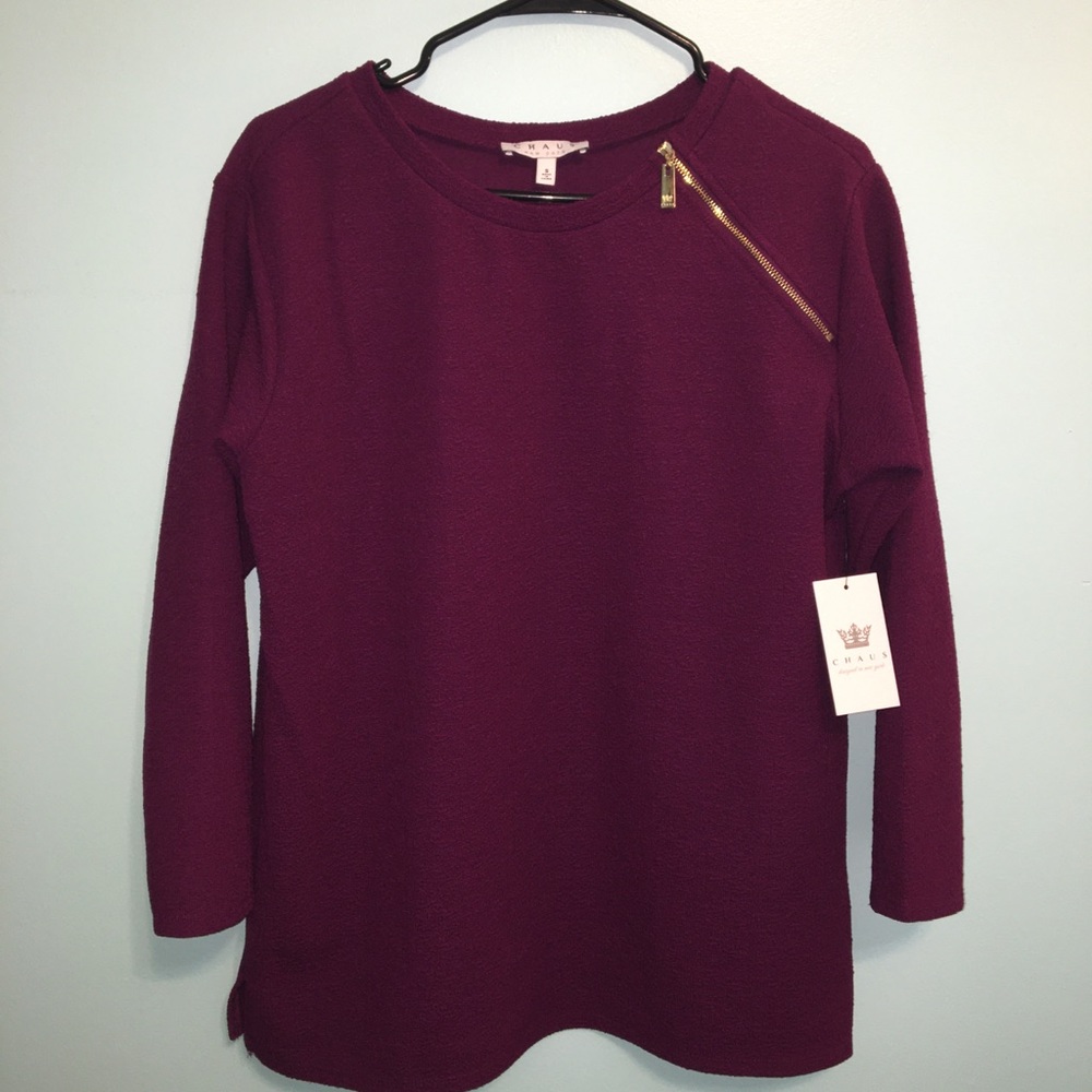 Brand new CHAUS blouse size S